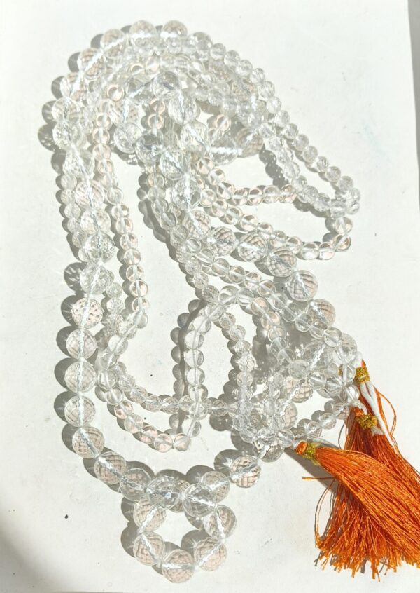 Crystal Clarity Prayer Beads